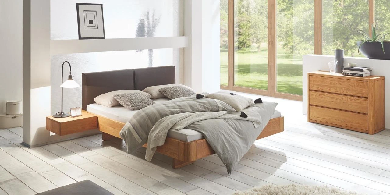 Oak-Line Modul 18, Kopfteil Cemoa, Füße Airo 1 Oak-Line Modul 18, Kopfteil Cemoa, Füße Airo