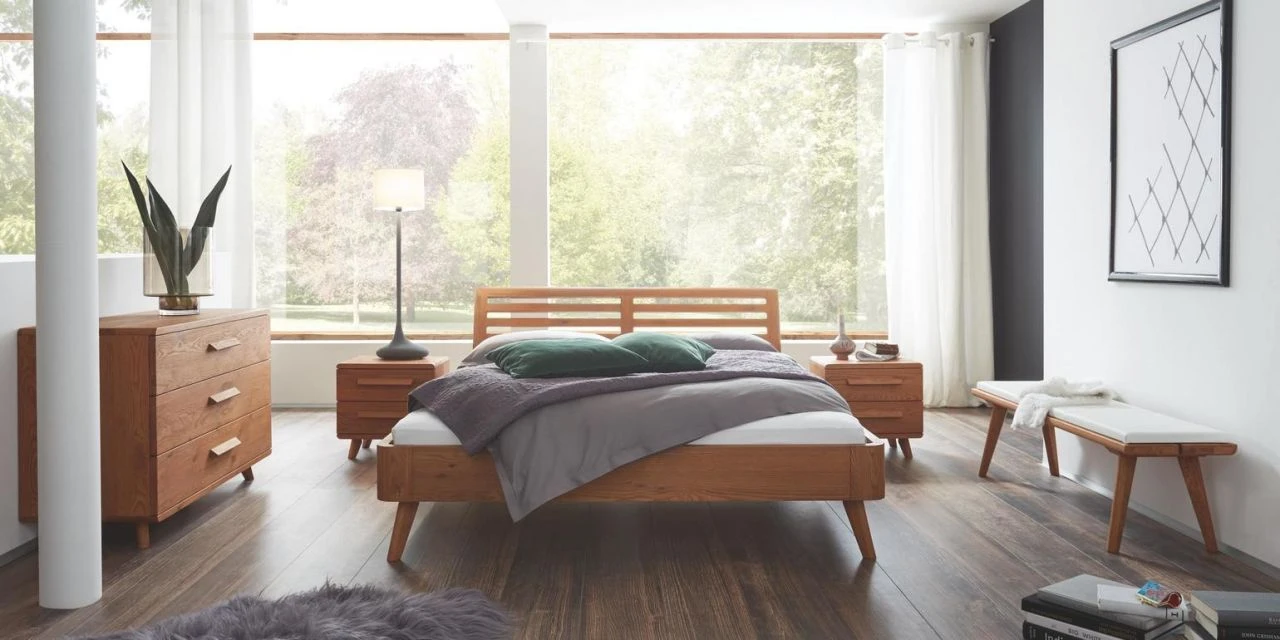 Oak-Line Modul 18, Kopfteil Soleo, Füße Masito 1 Oak-Line Modul 18, Kopfteil Soleo, Füße Masito