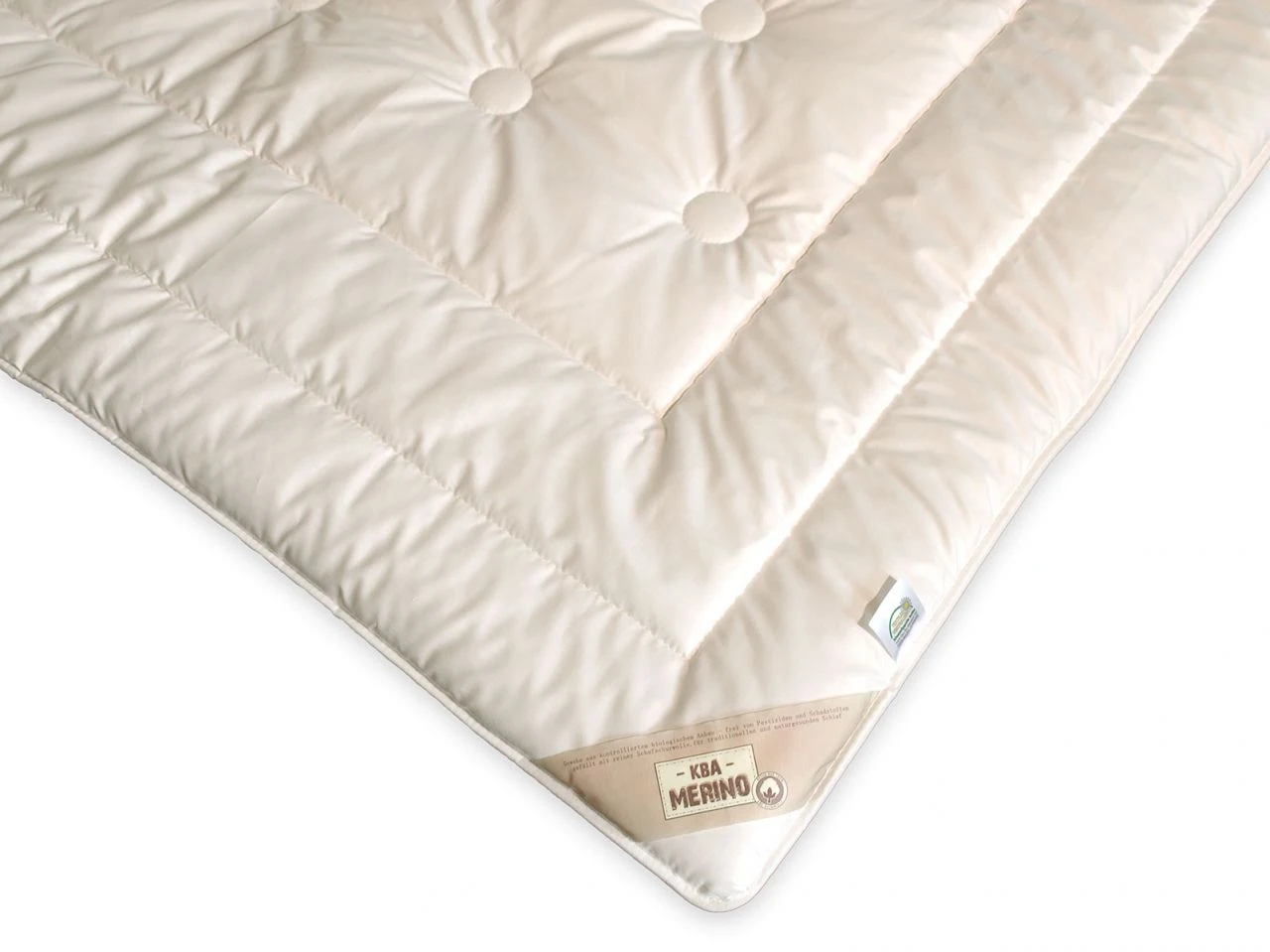 Bio-Leichtsteppbett Merino 2 Bio-Leichtsteppbett Merino – Bild 2