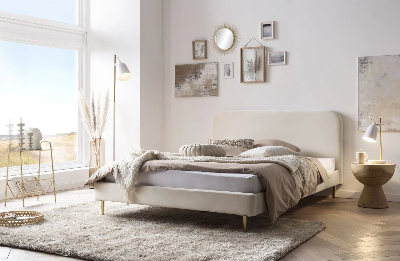 Polsterbett Samt 1 Polsterbett Samt