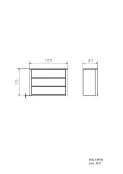 Oak-Wild Kommode Aida 5 Oak-Wild Kommode Aida -Schlafzimmerhausladen 5900 Konstruktion 1280x1280
