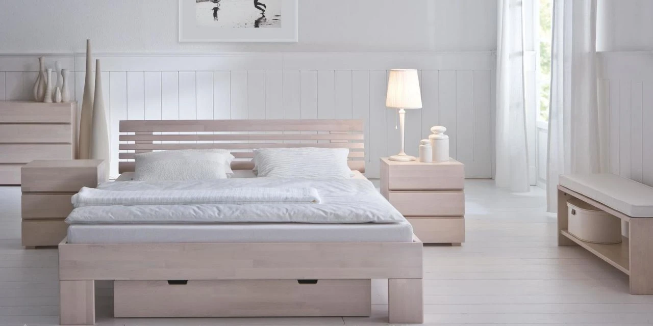 Wood-Line Classic 16, Kopfteil Litto, Füße Massa 1 Wood-Line Classic 16, Kopfteil Litto, Füße Massa