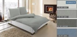 Dormisette Melange-Jersey-Bettwäsche Q345