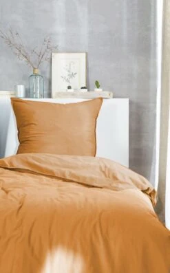 Stone Washed 123961 -Schlafzimmerhausladen Einzel Milieu curry ohnekleineKissen 1280x1280