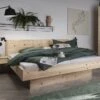 Massivholz-Bett Roseville Zirbe
