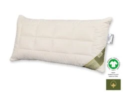 Bio-Cotton GOTS Organic Kopfkissen Mit Schurwollkugeln -Schlafzimmerhausladen Garanta Cotton 08 2019 1280x1280