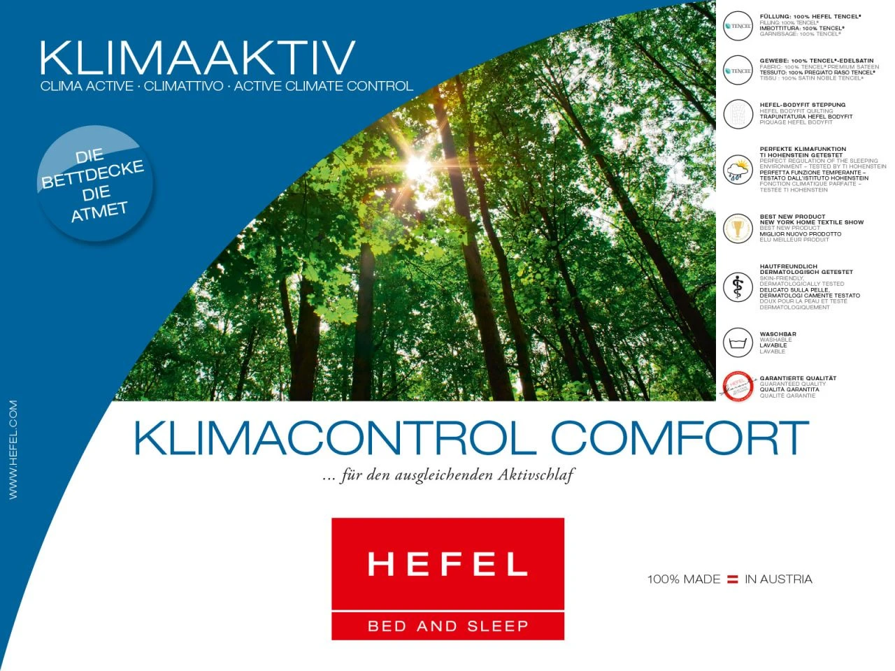 KlimaControl Comfort Ganzjahresdecke Light 4 KlimaControl Comfort Ganzjahresdecke Light – Bild 4