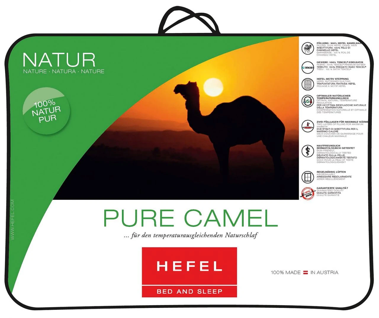 Pure Camel Ganzjahresdecke Light 3 Pure Camel Ganzjahresdecke Light – Bild 3