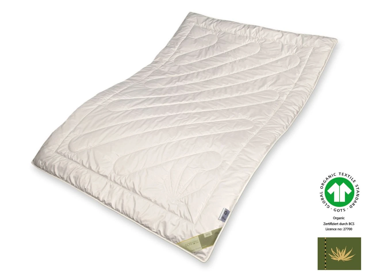 Bio-Hanf GOTS Organic Extra-Leichtsteppbett 2 Bio-Hanf GOTS Organic Extra-Leichtsteppbett – Bild 2