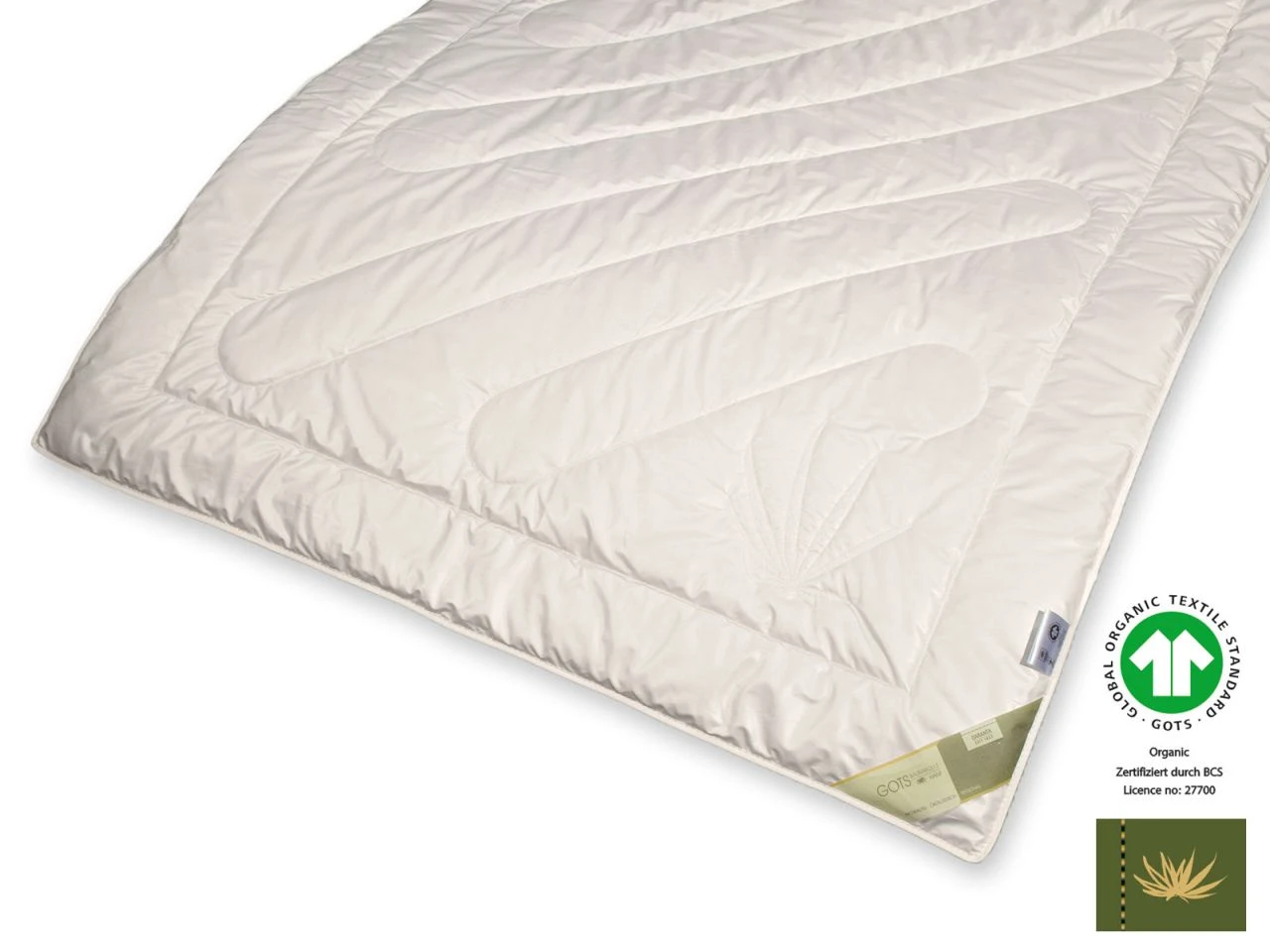 Bio-Hanf GOTS Organic Extra-Leichtsteppbett 3 Bio-Hanf GOTS Organic Extra-Leichtsteppbett – Bild 3