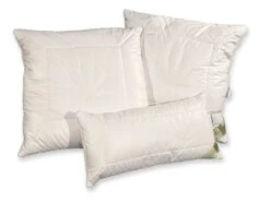 Bio-Hanf GOTS Organic Kopfkissen Mit Schurwollkugeln