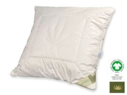 Bio-Hanf GOTS Organic Kopfkissen Mit Schurwollvlies -Schlafzimmerhausladen Hanf KG 80x80 GOTS DSC 144909kbG9iQogZle 1280x1280