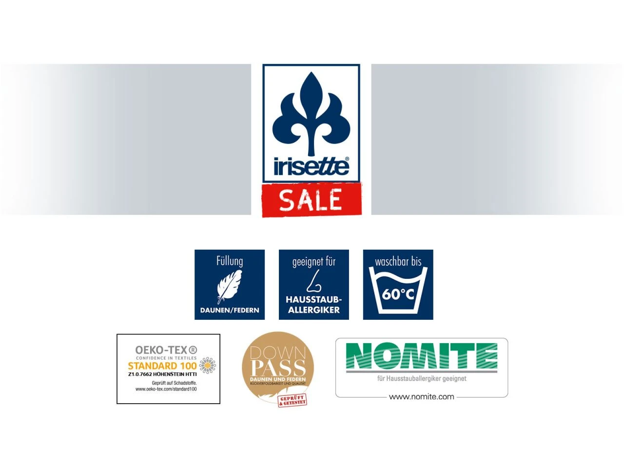 Irisette 3-Kammer-Daunenkissen Lola 3 Irisette 3-Kammer-Daunenkissen Lola – Bild 3