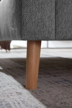 Jazz -Schlafzimmerhausladen Jazz Stelar 92 grau Detail Fuss Eiche 4239 22 1280x1280