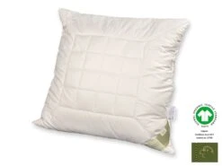 Bio-Schurwolle GOTS Organic Kopfkissen Mit Schurwollvlies -Schlafzimmerhausladen Merino Kissen 80x80 GOTS DSC 1561R2N4SmBleSXGI 1280x1280
