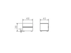 Oak-Wild Nachttisch Menza -Schlafzimmerhausladen NT Menz techn 839 763 1280x1280