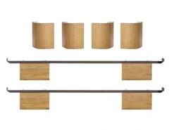 Oak-Bianco Füße Airo