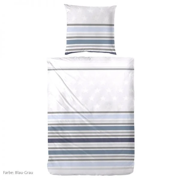 Streifen, Blau-Grau 135 X 200 + 80 X 80 Cm 1 Streifen, Blau-Grau 135 X 200 + 80 X 80 Cm