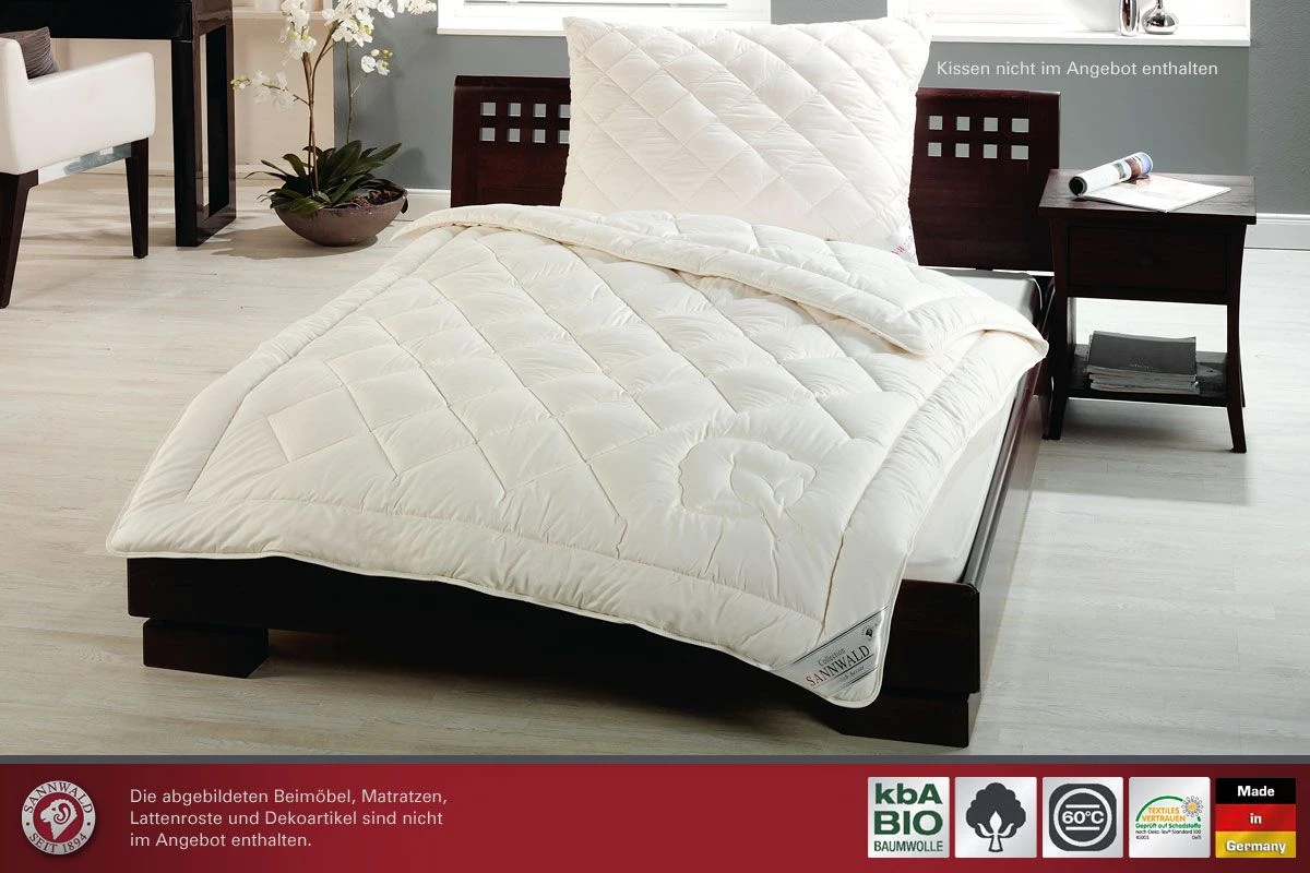 Greencotton Leicht-Steppbett 2 Greencotton Leicht-Steppbett – Bild 2