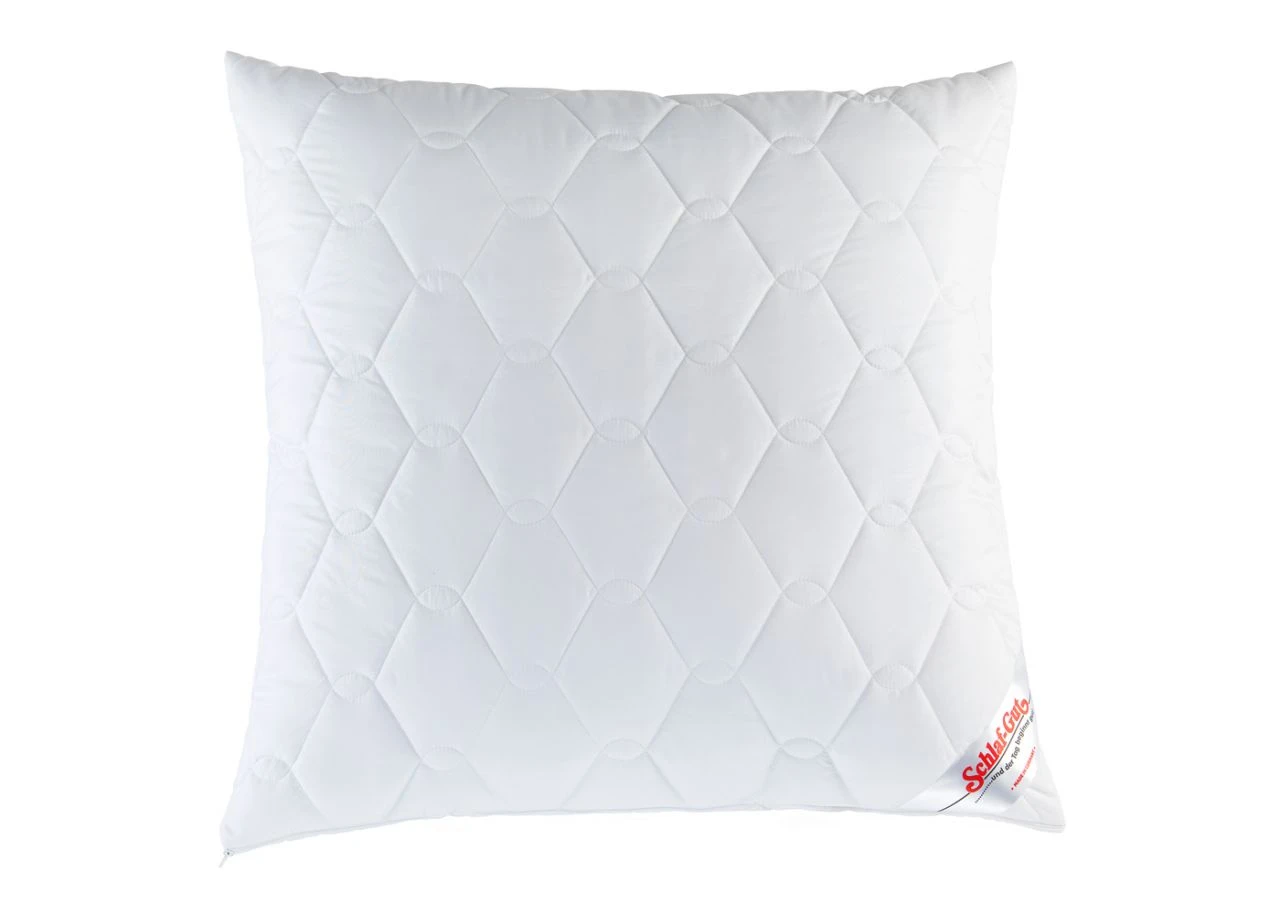 Schlaf-Gut Kissen, Gesteppt Mit Reißverschluss Lyocell (Tencel) 3 Schlaf-Gut Kissen, Gesteppt Mit Reißverschluss Lyocell (Tencel) – Bild 3