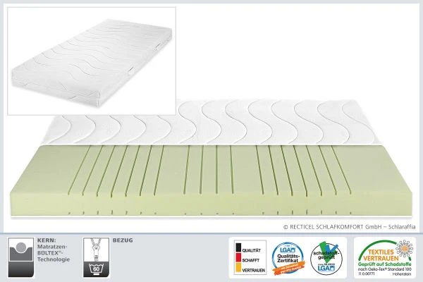 Schlaraffia Basic Square 14 Kaltschaummatratze 1 Schlaraffia Basic Square 14 Kaltschaummatratze