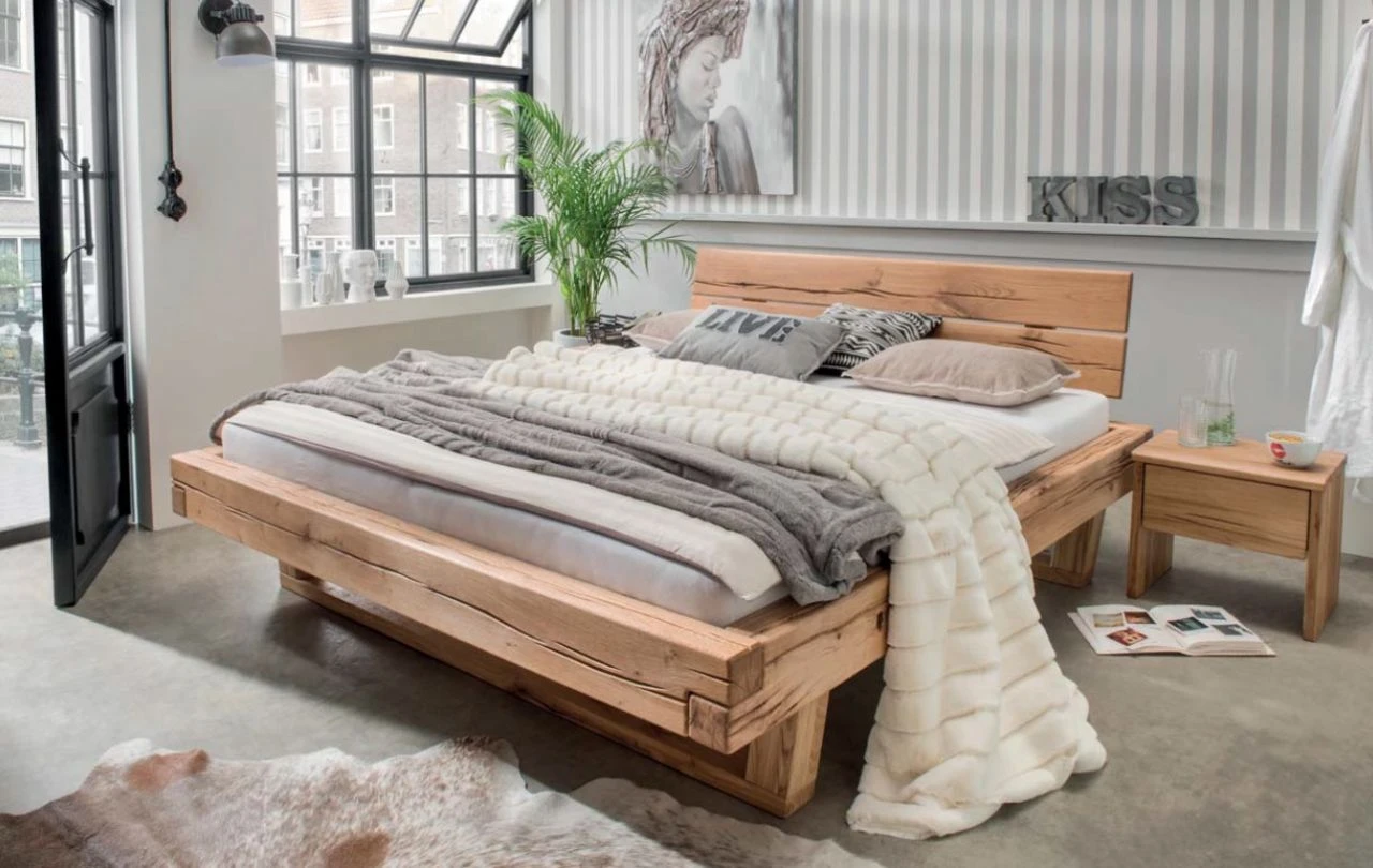 Balkenbett Unika 1 Balkenbett Unika