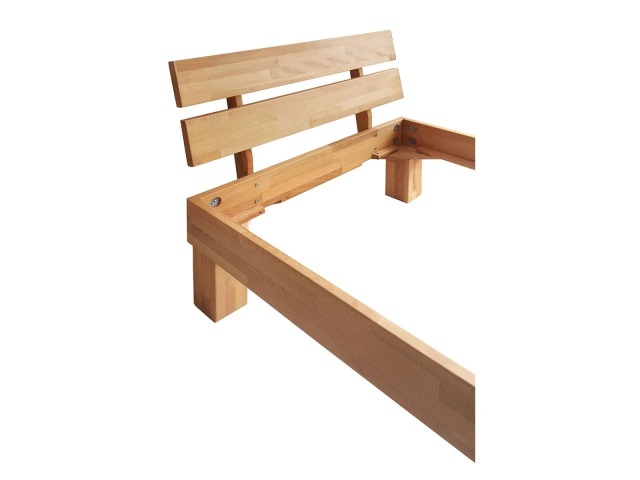Vaja Massivholzbett Udo 2 Vaja Massivholzbett Udo – Bild 2