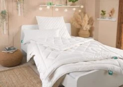 Vierjahreszeiten-Steppbett KbA Baumwolle