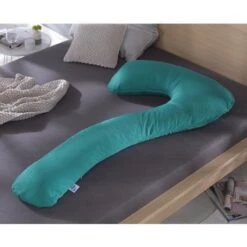 THERALINE My7 Seitenschläferkissen Inkl. Bamboo-Jersey-Bezug -Schlafzimmerhausladen jersey petrol 2F88C9B1BlPzYz 1280x1280