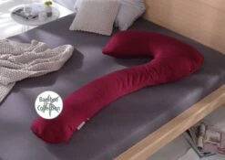 THERALINE My7 Seitenschläferkissen Inkl. Bamboo-Jersey-Bezug -Schlafzimmerhausladen my7 bamboo Brombeer 2 1280x1280